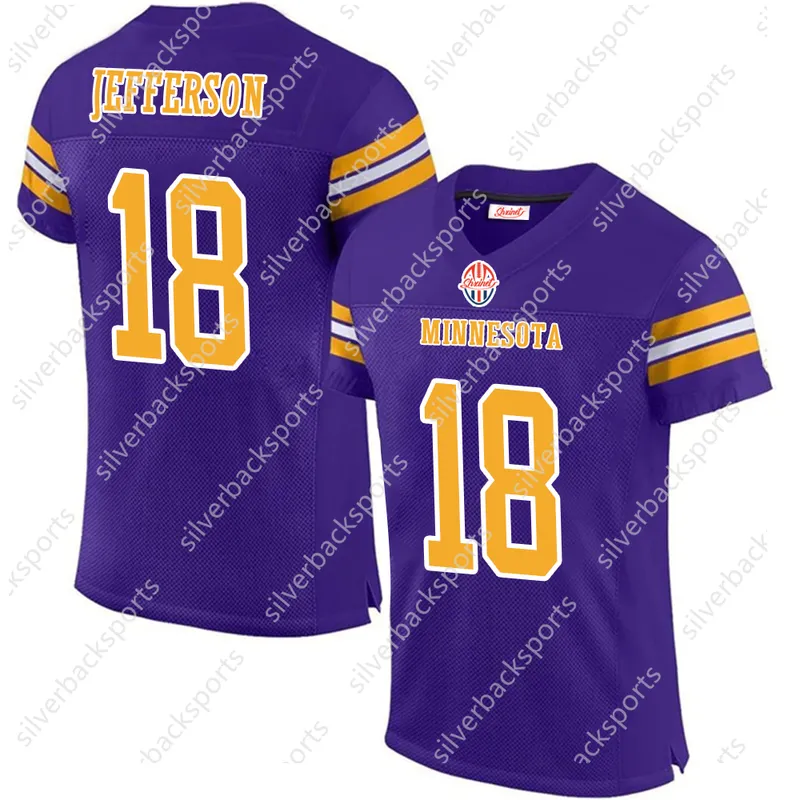 2024 Hombres/Jóvenes/Mujeres SHXINET Jerseys costados de fútbol costizado 9 J.J.33 Aaron 18 Justin 87 T.J.3 C.J. Ham Darrisaw Sm