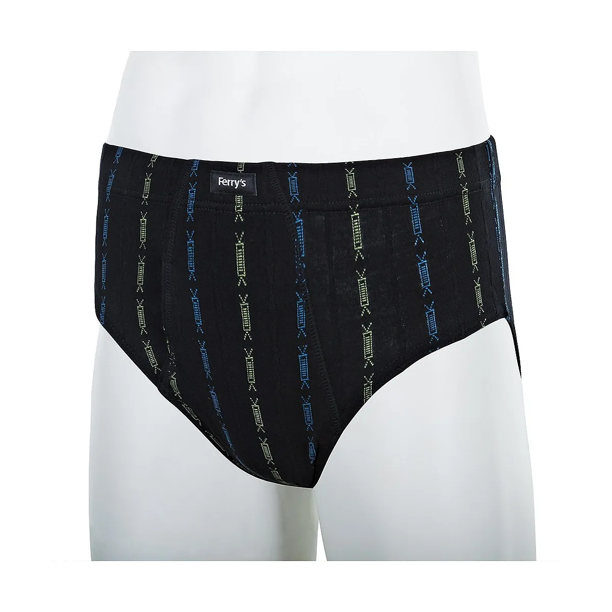 5464 GUGGEN EMBROIDERED OPENED BRIEF