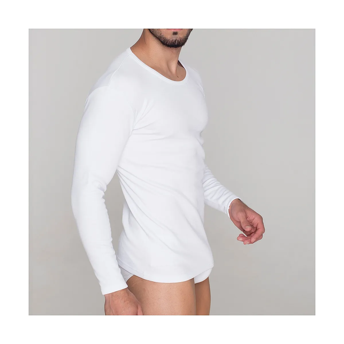 9203b CAMISETA TÉRMICA MANGA LARGA SECADO RÁPIDO