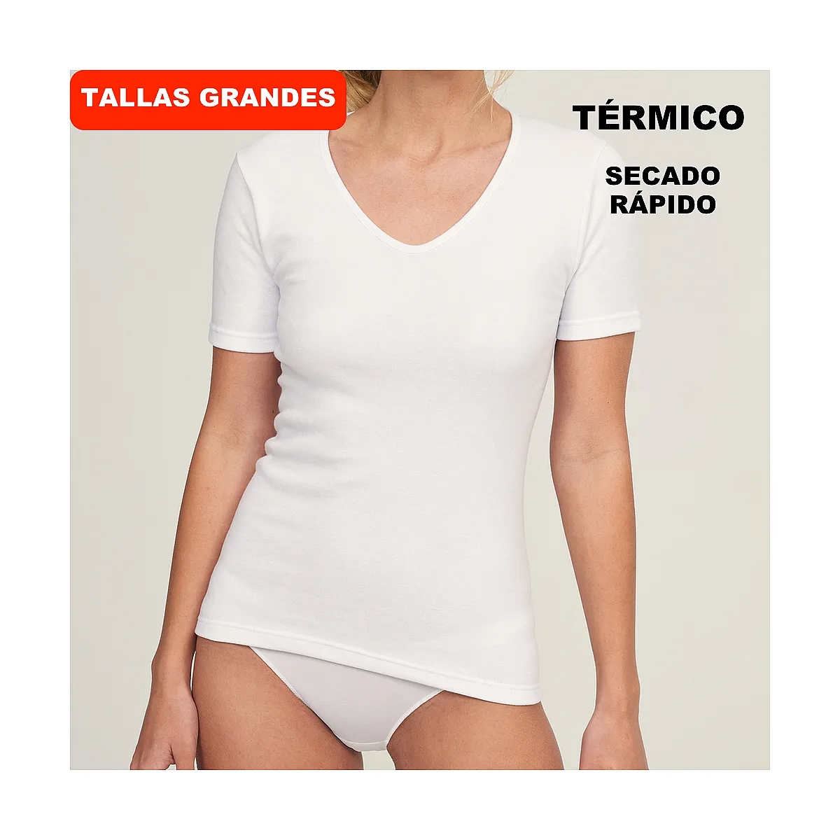 9825b CAMISETA MANGA CORTA TÉRMICA SECADO RÁPIDO