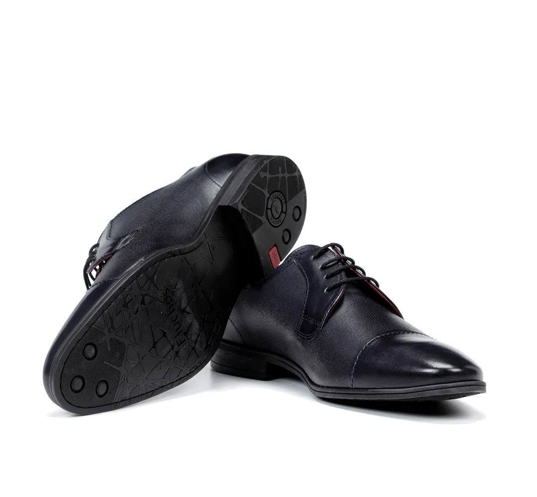 ADAM F0845 Zapato de Cordones Azul