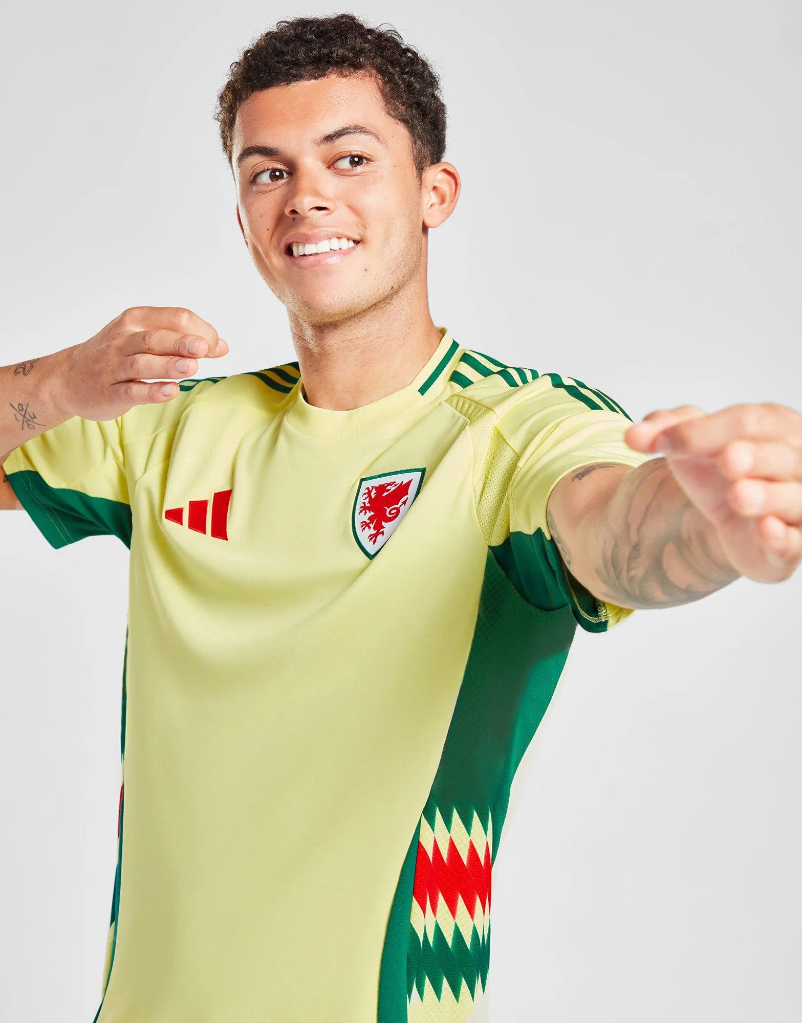adidas Camiseta Gales 2024 Segunda equipación
