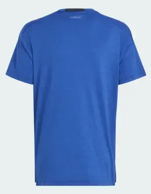Adidas Camiseta Training AEROREADY Heather (Adolescentes)