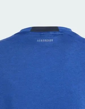 Adidas Camiseta Training AEROREADY Heather (Adolescentes)
