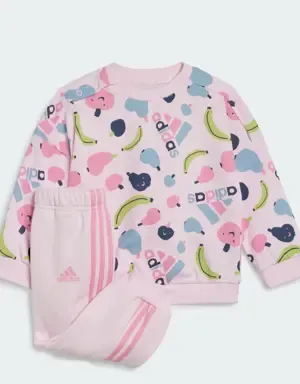 Adidas Conjunto Essentials Allover Print (Bebé)