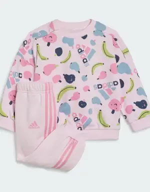 Adidas Conjunto Essentials Allover Print (Bebé)