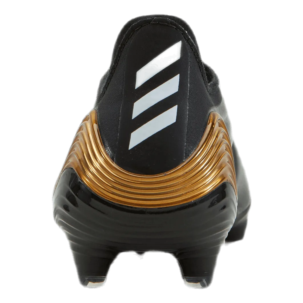Adidas Copa Sense.1 Firm Ground Boots Core Black / Cloud White / Gold Metallic
