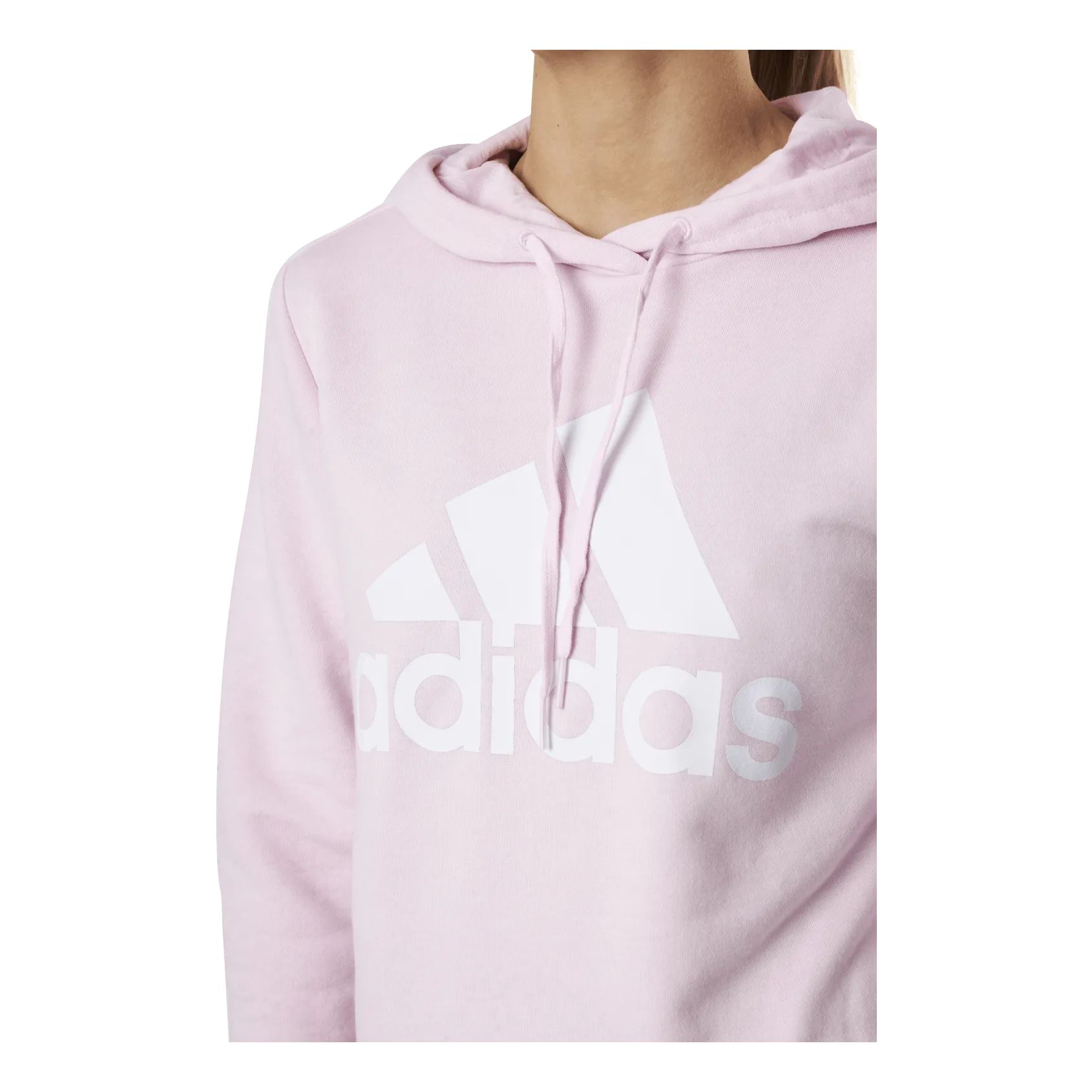 Adidas Essentials Hoodie Clear Pink / White