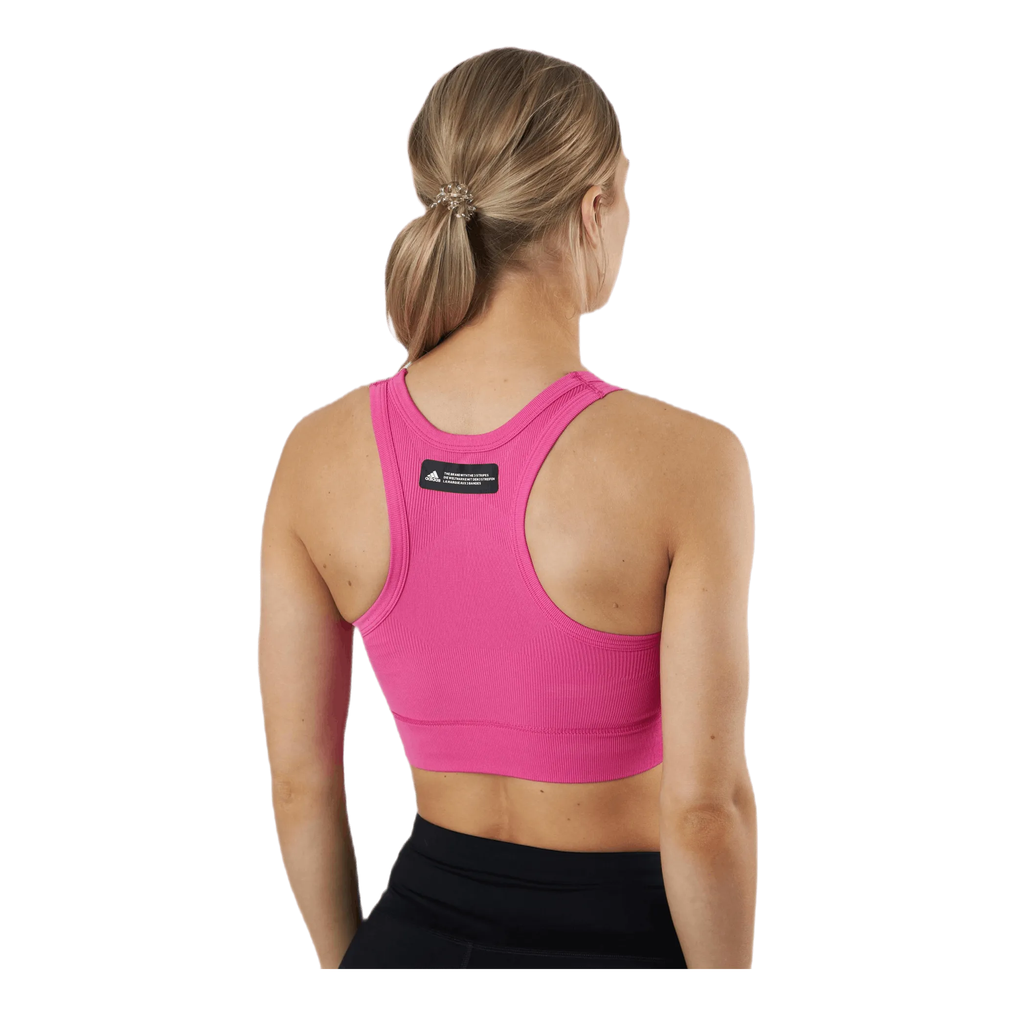 Adidas Studio Bra Screaming Pink