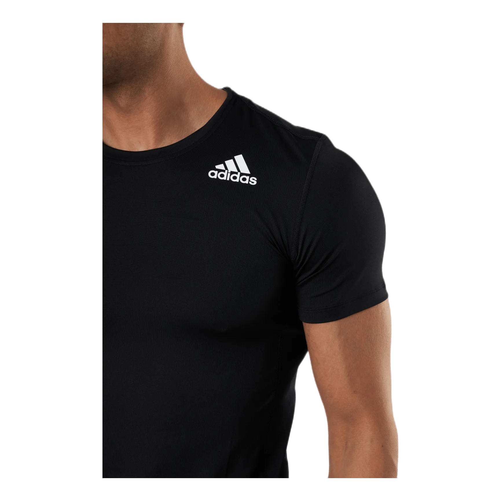 Adidas Techfit Compression Short Sleeve Top Black