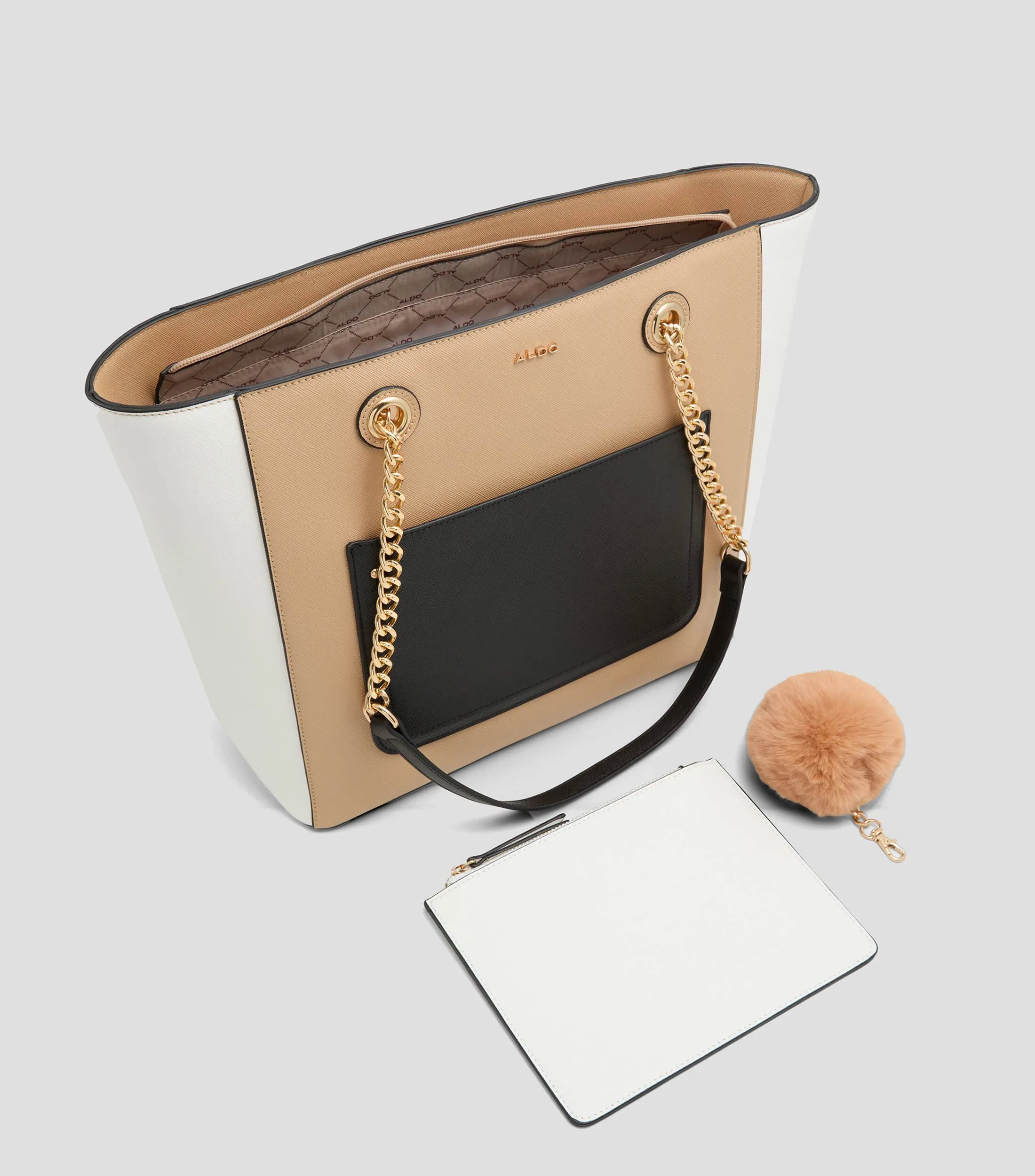 Aldo Bolso Tote con Logotipo Mujer