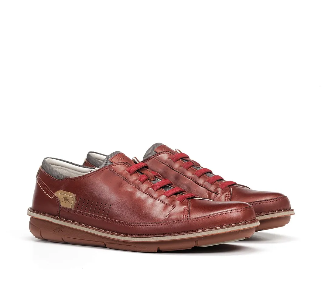 ALFA F0789 Zapato de Cordones Burdeos
