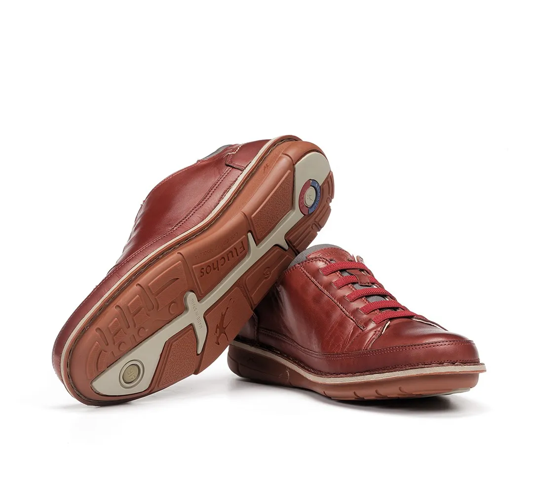 ALFA F0789 Zapato de Cordones Burdeos