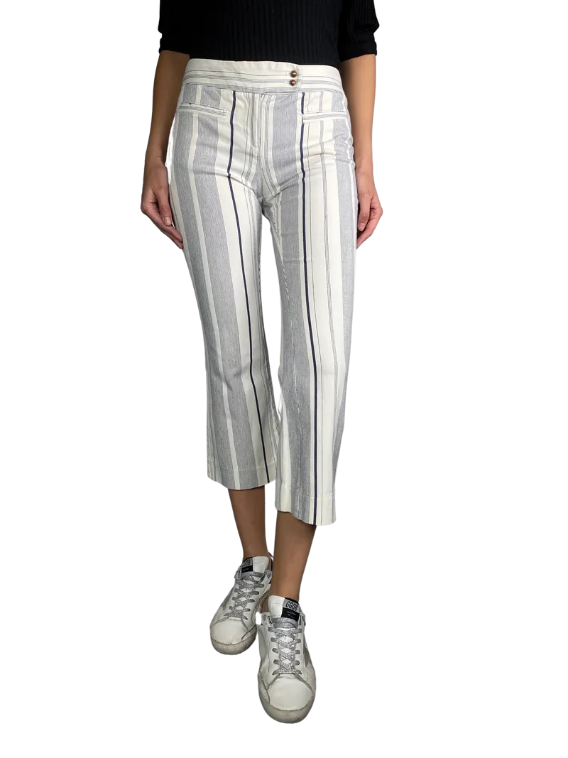 ANTHROPOLOGIE Pantalón Rayado