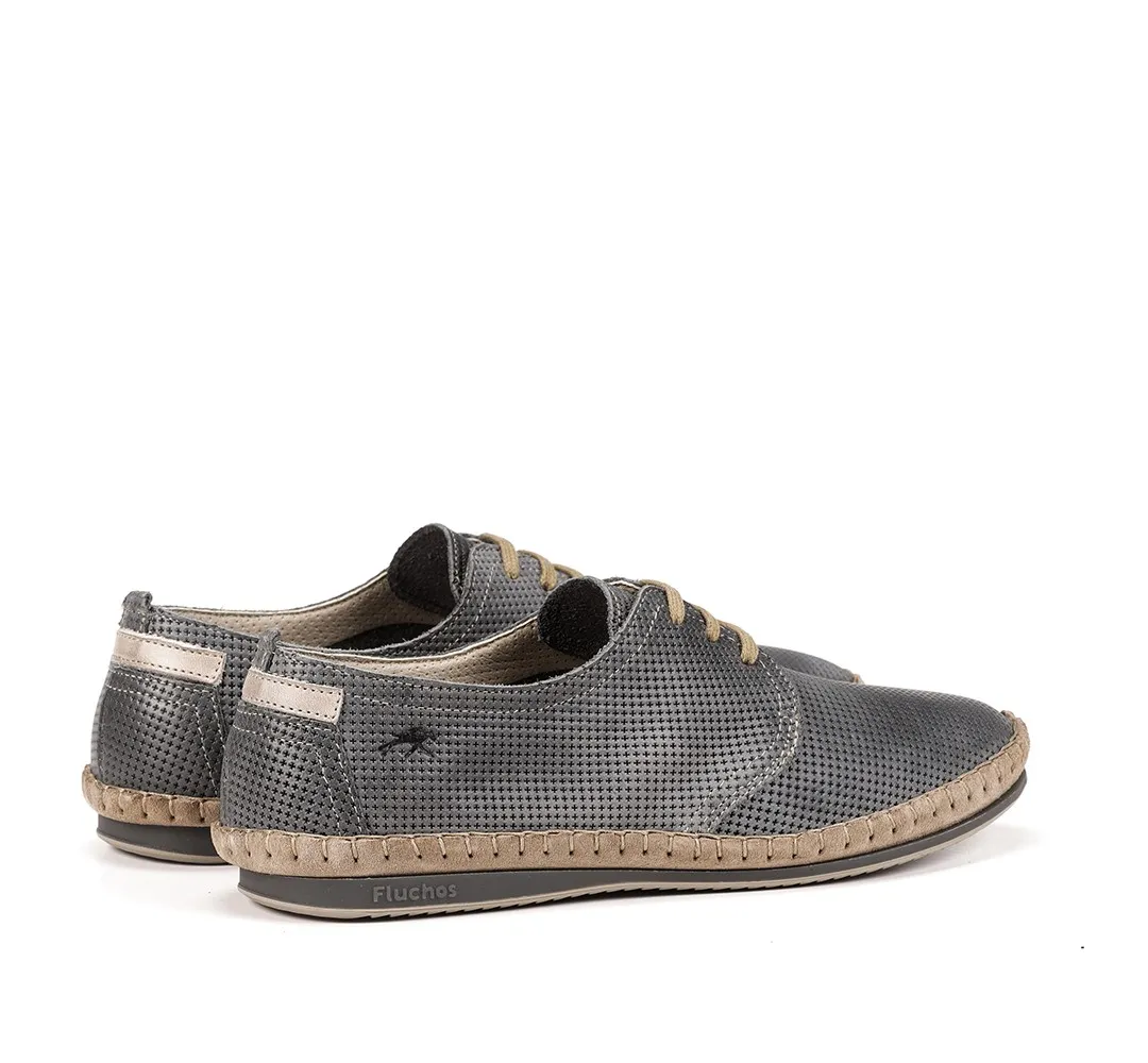 BAHAMAS 8675 Zapato de Cordones Azul