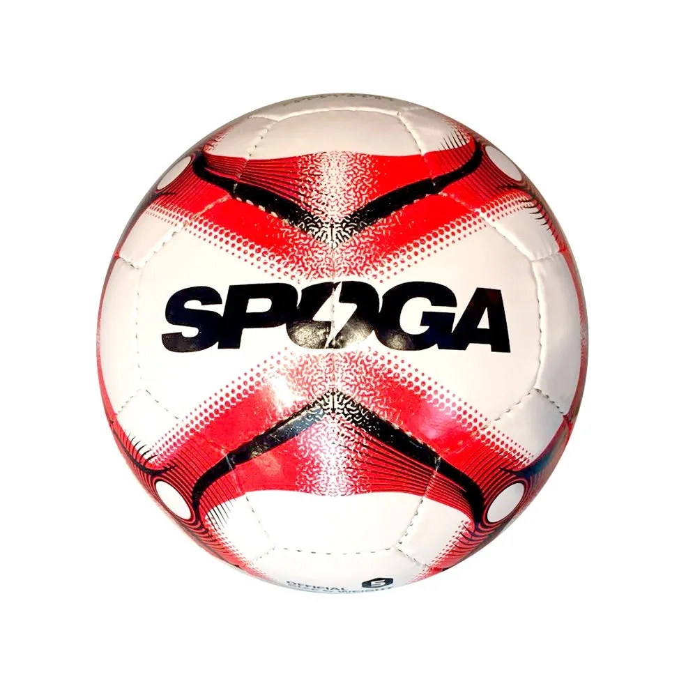 Balón Fútbol Spoga Gold Blanco/Rojo