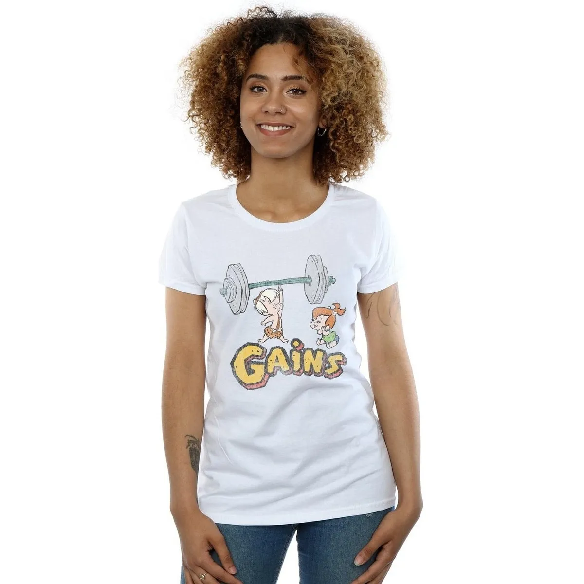 Bam Bam Gains Distressed