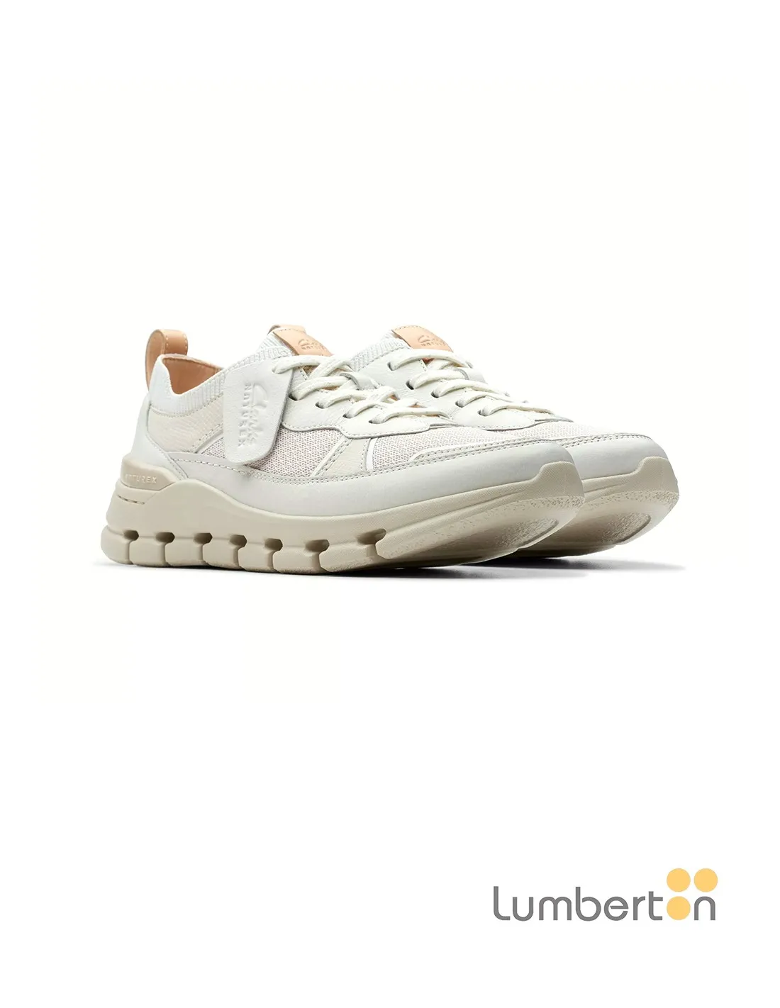 Bamba beig con red y cordones NATUREXB