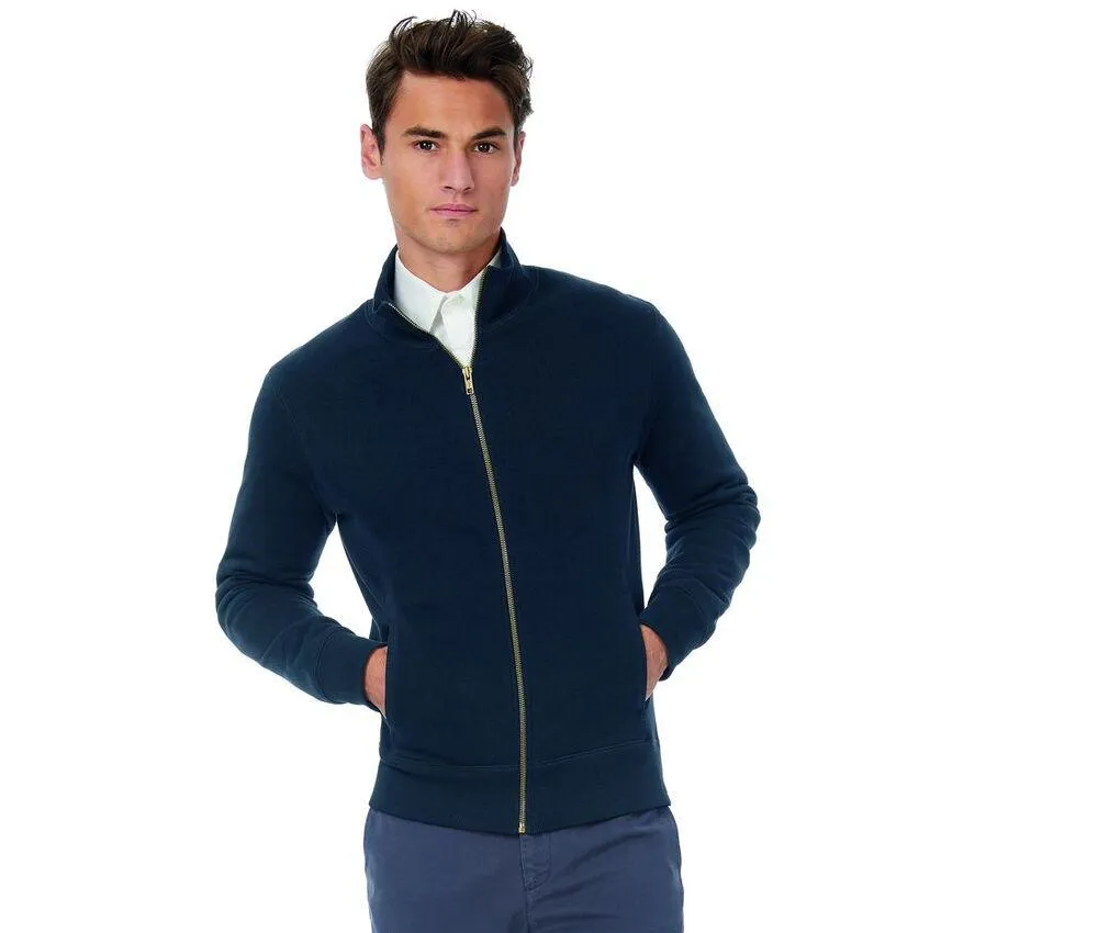 B&C BC520  SUDADERA SPIDER PARA HOMBRE  NEGRO