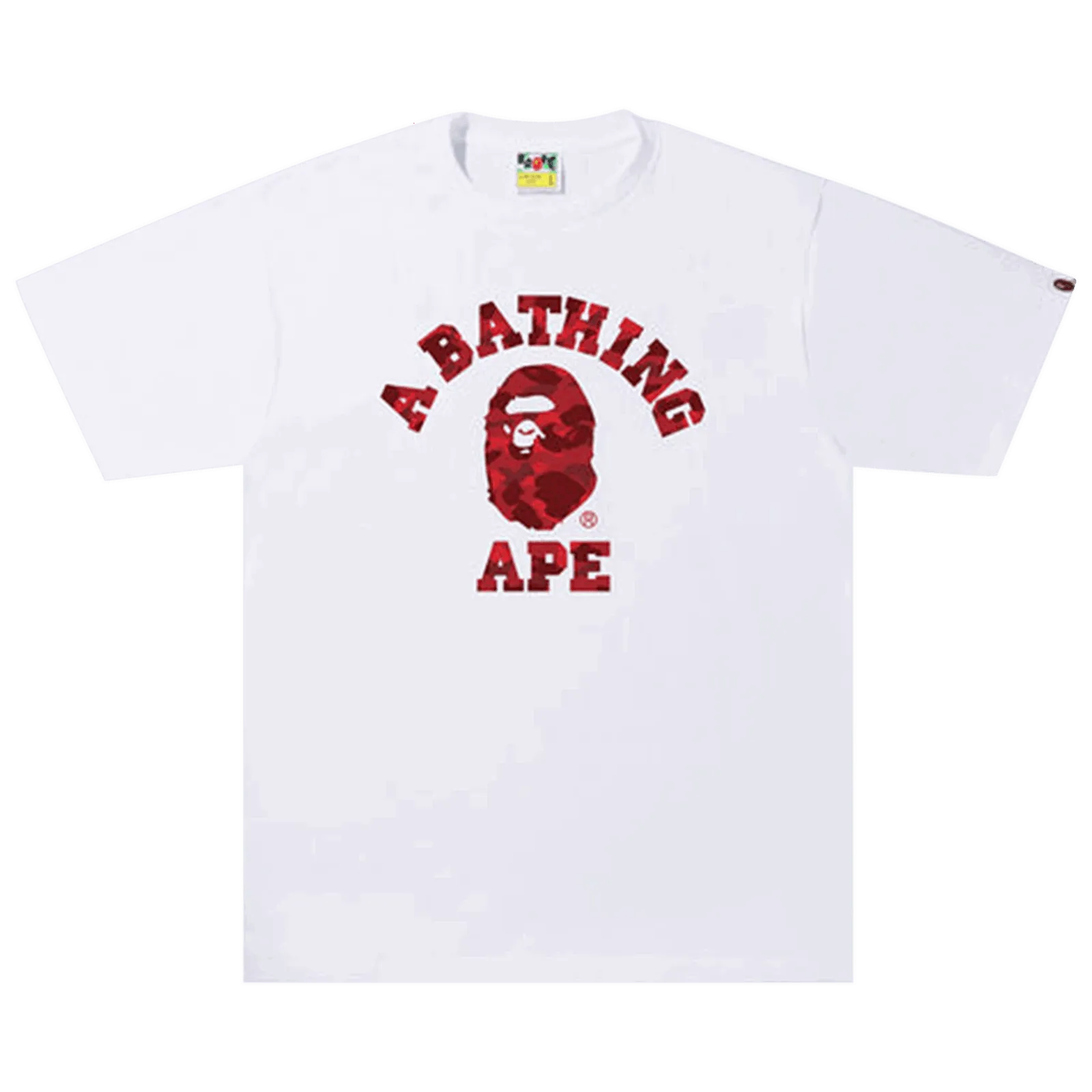 BAPE Color Camo College Tee