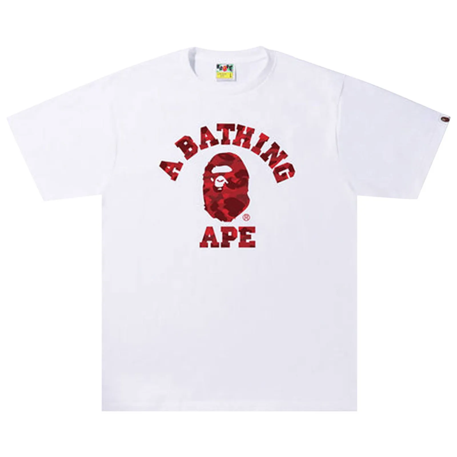 BAPE Color Camo College Tee