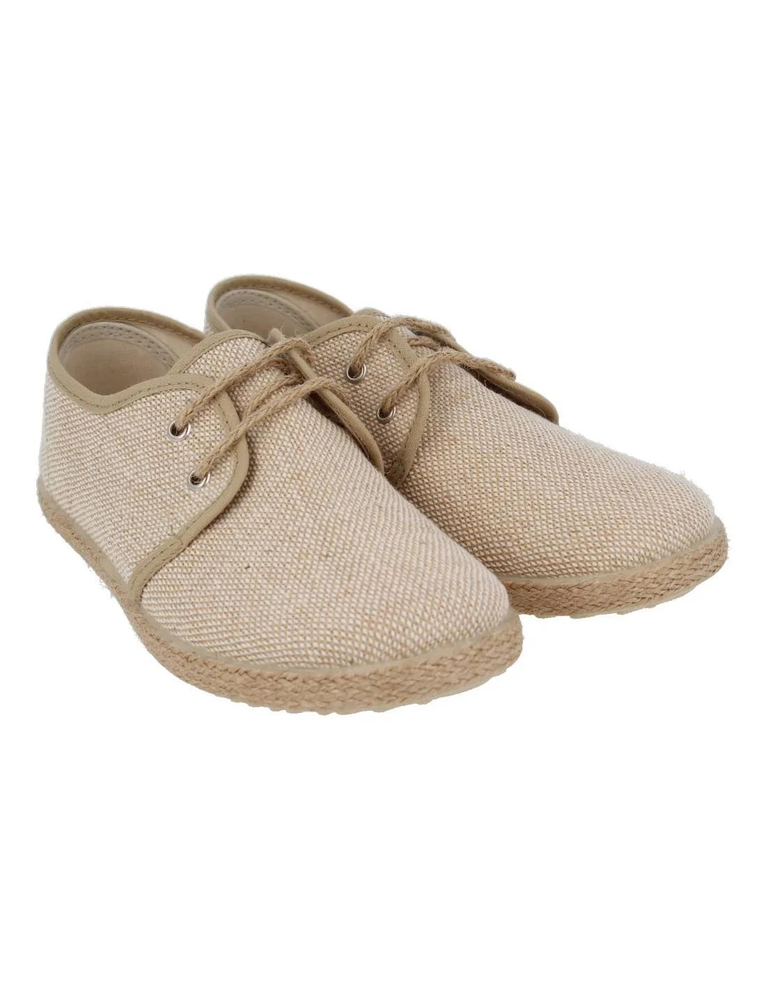 BATILAS  BLUCHER NATURAL CORDóN LINO
