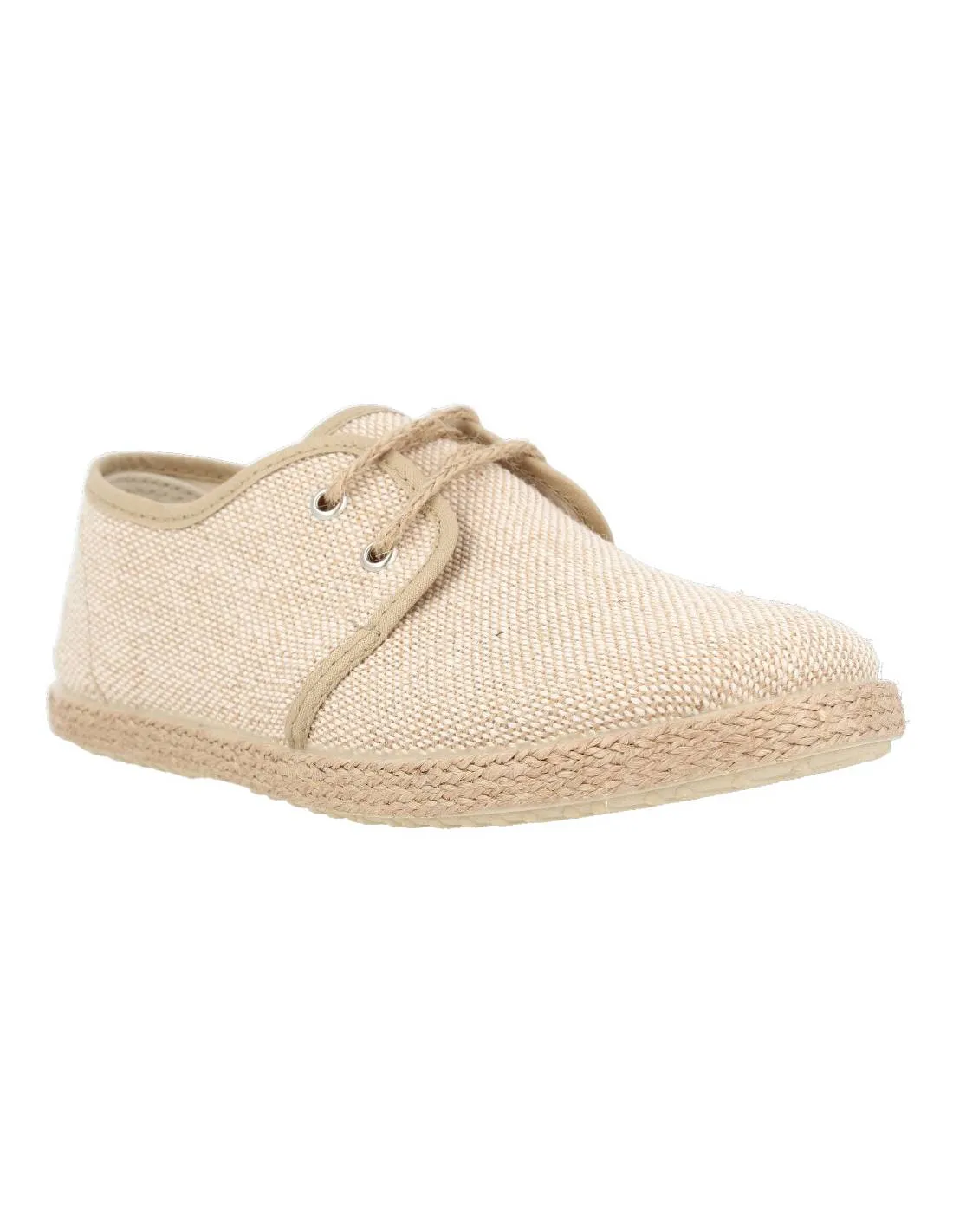 BATILAS  BLUCHER NATURAL CORDóN LINO