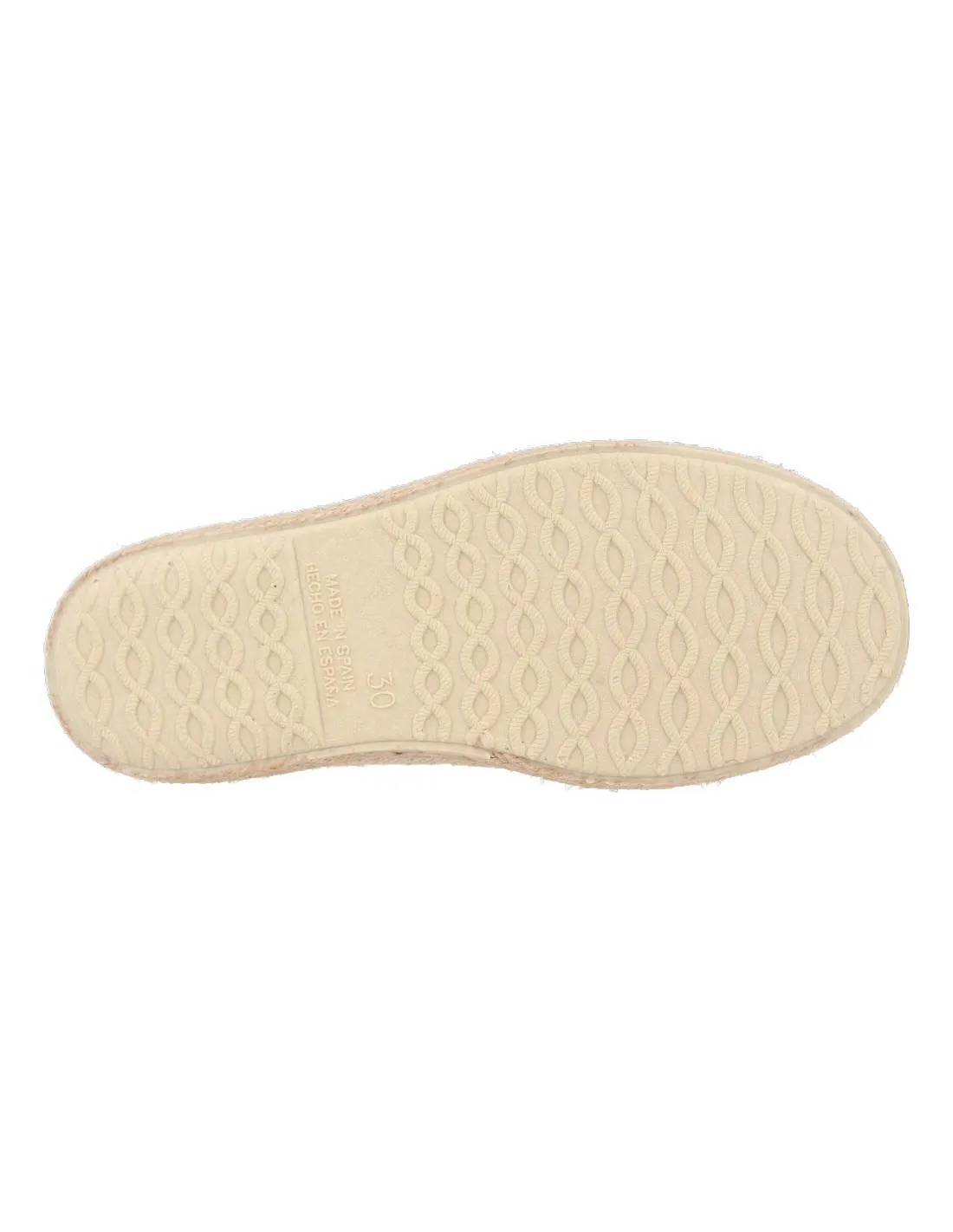 BATILAS  BLUCHER NATURAL CORDóN LINO