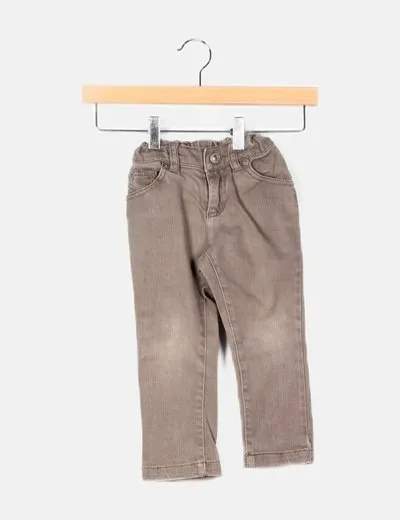 Benetton Jeans gris slim fit