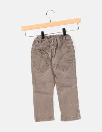 Benetton Jeans gris slim fit
