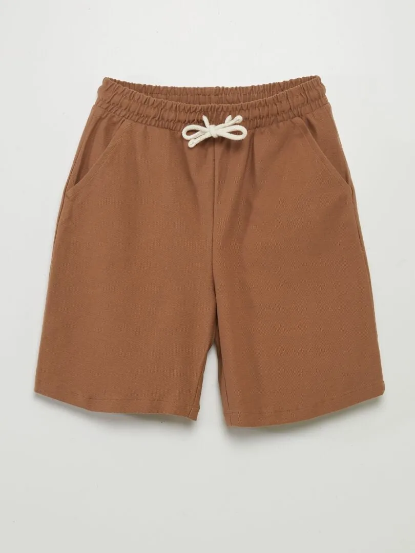 BERMUDAS ESTAMPADAS  BEIGE