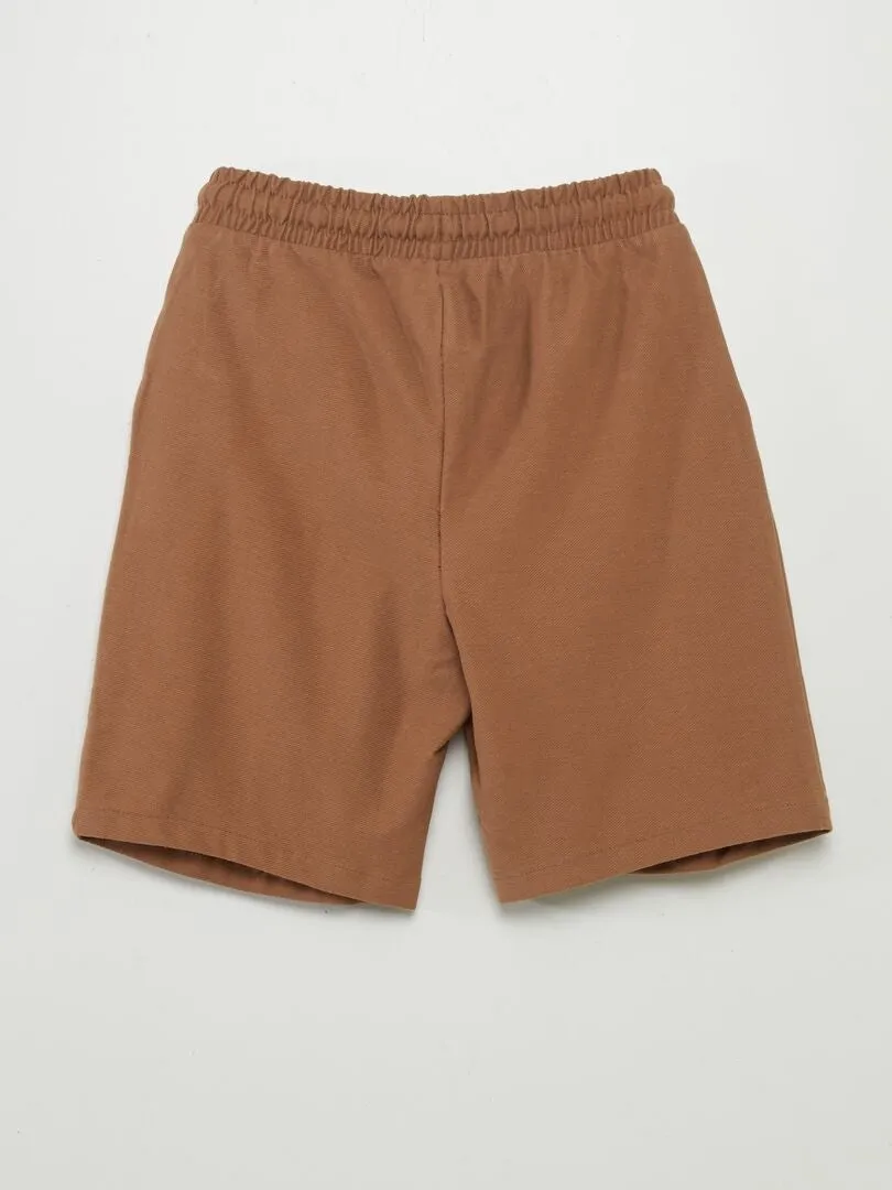 BERMUDAS ESTAMPADAS  BEIGE