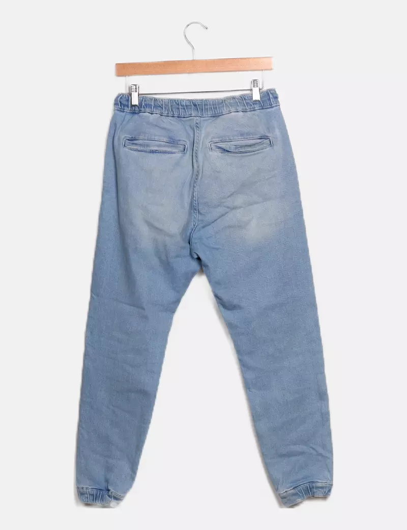 Bershka Jeans baggy azul