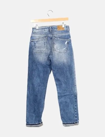 Bershka Jeans boyfriend ripped