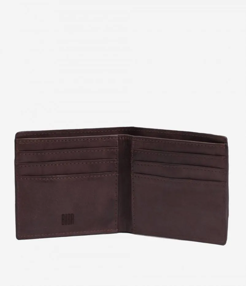 Billetero Biba JEF7L Jefferson Marrón