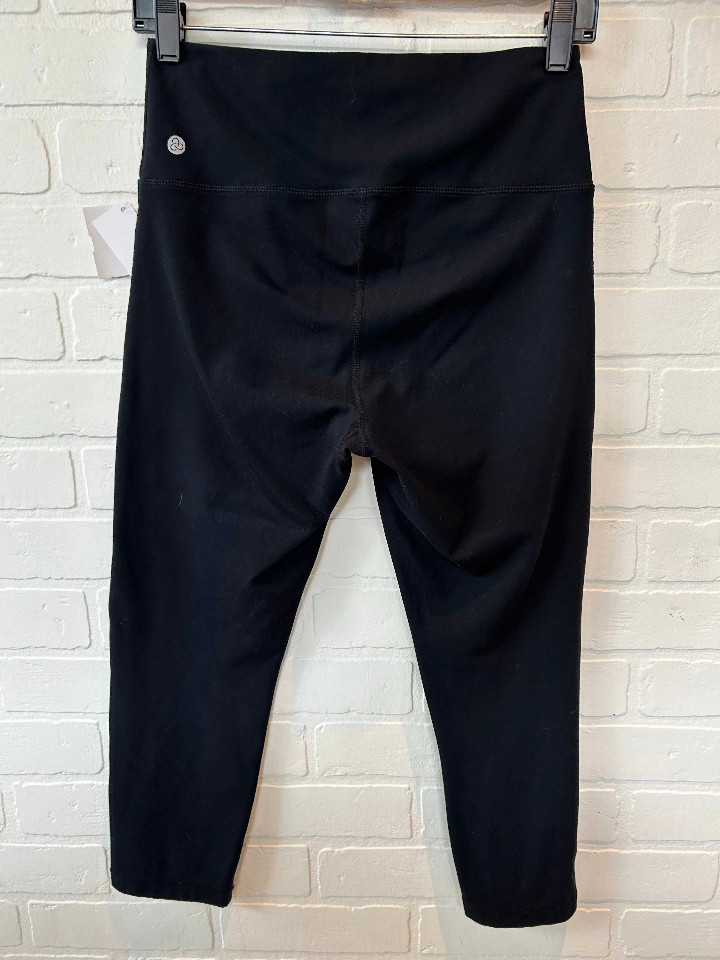 Black Athletic Capris Zella, Size 8