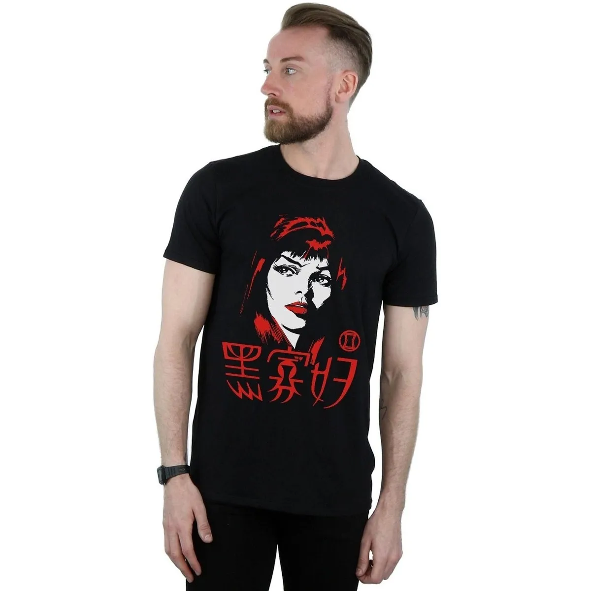 Black Widow Chinese Logo