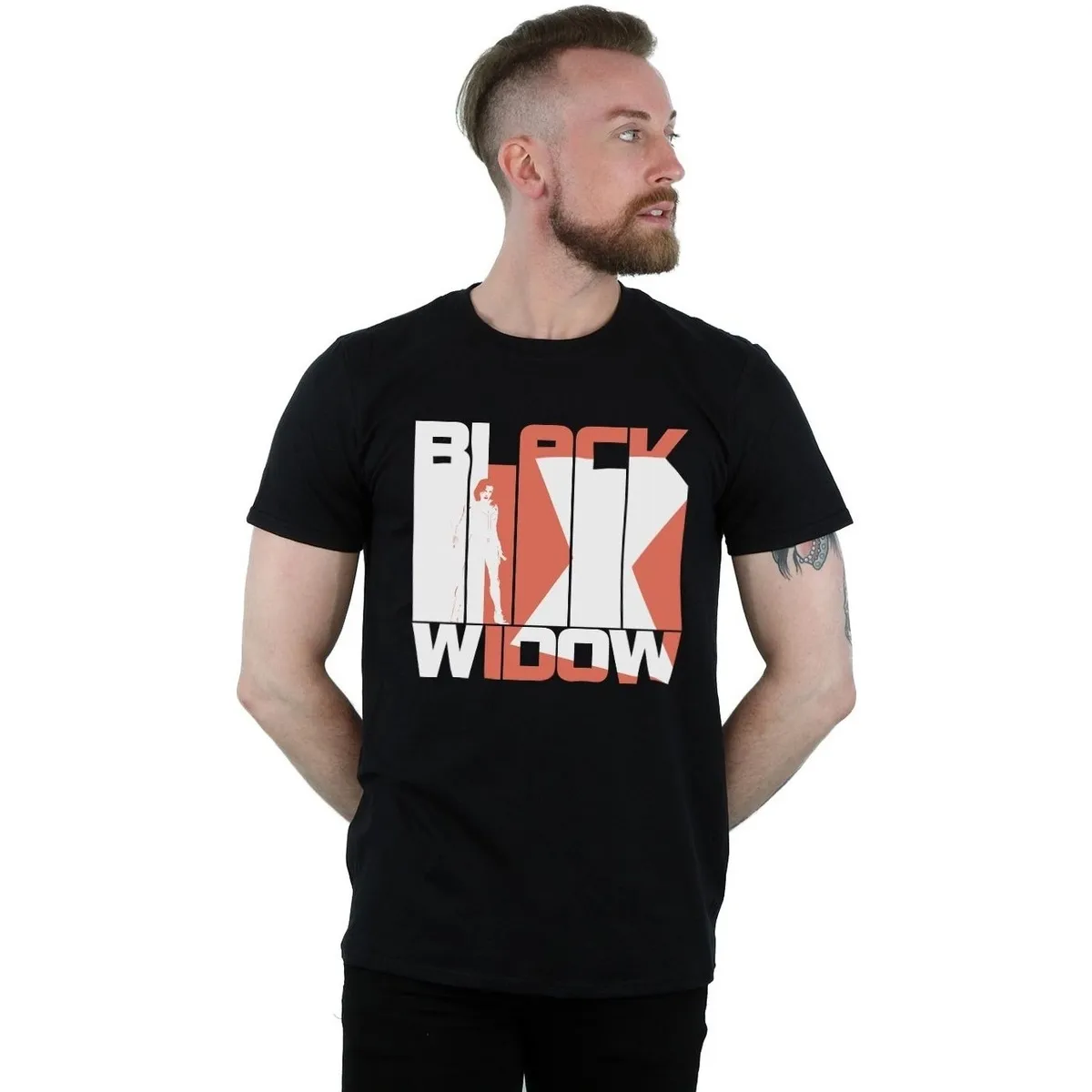 Black Widow Movie Bars Logo