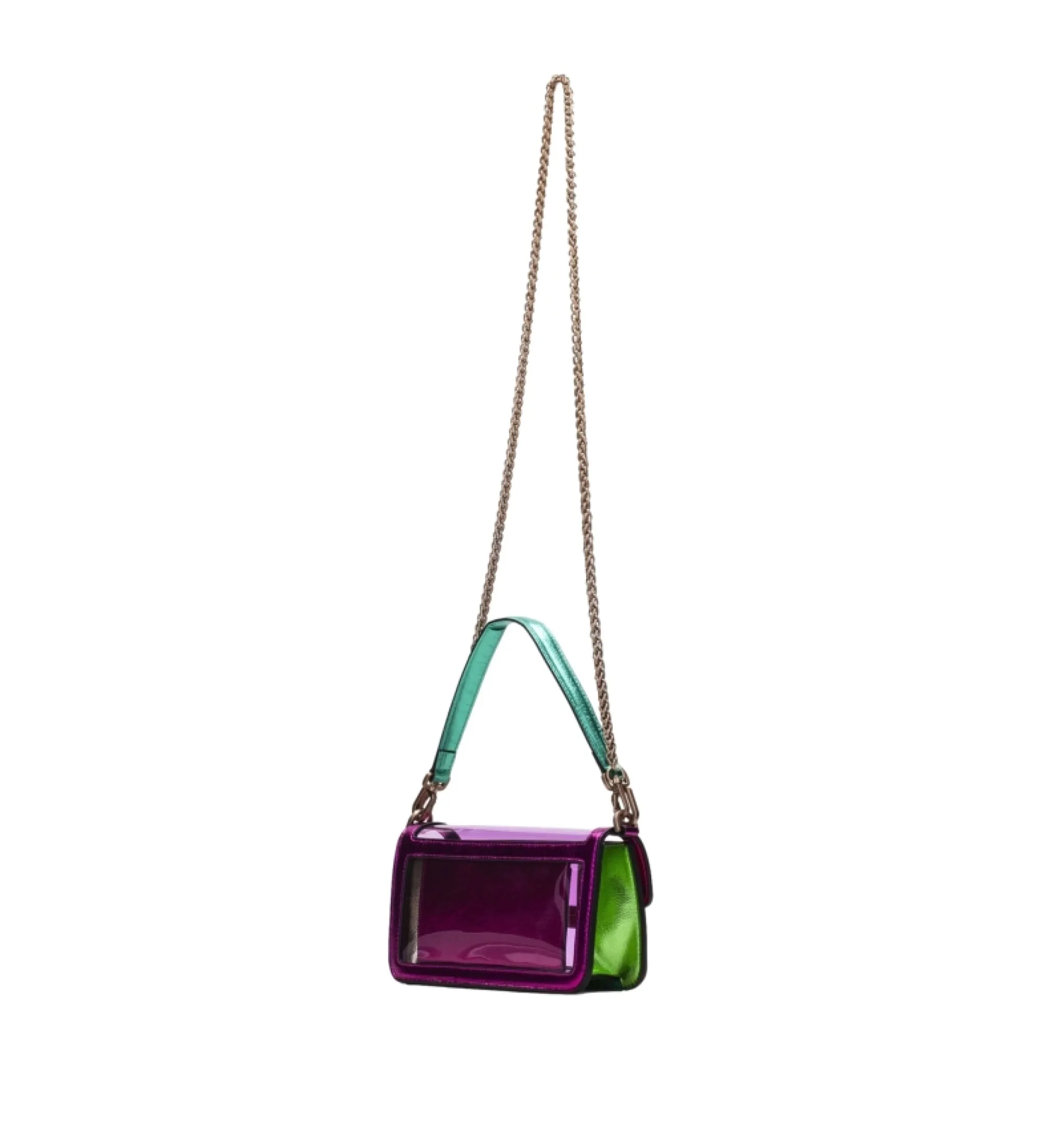 Bolso Baguette fucsia