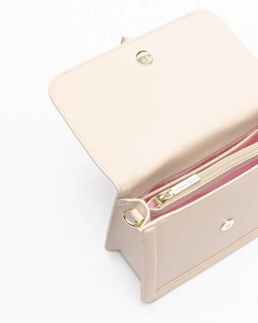 Bolso de hombro Chiara Ferragni 76SB4BB1 Beige