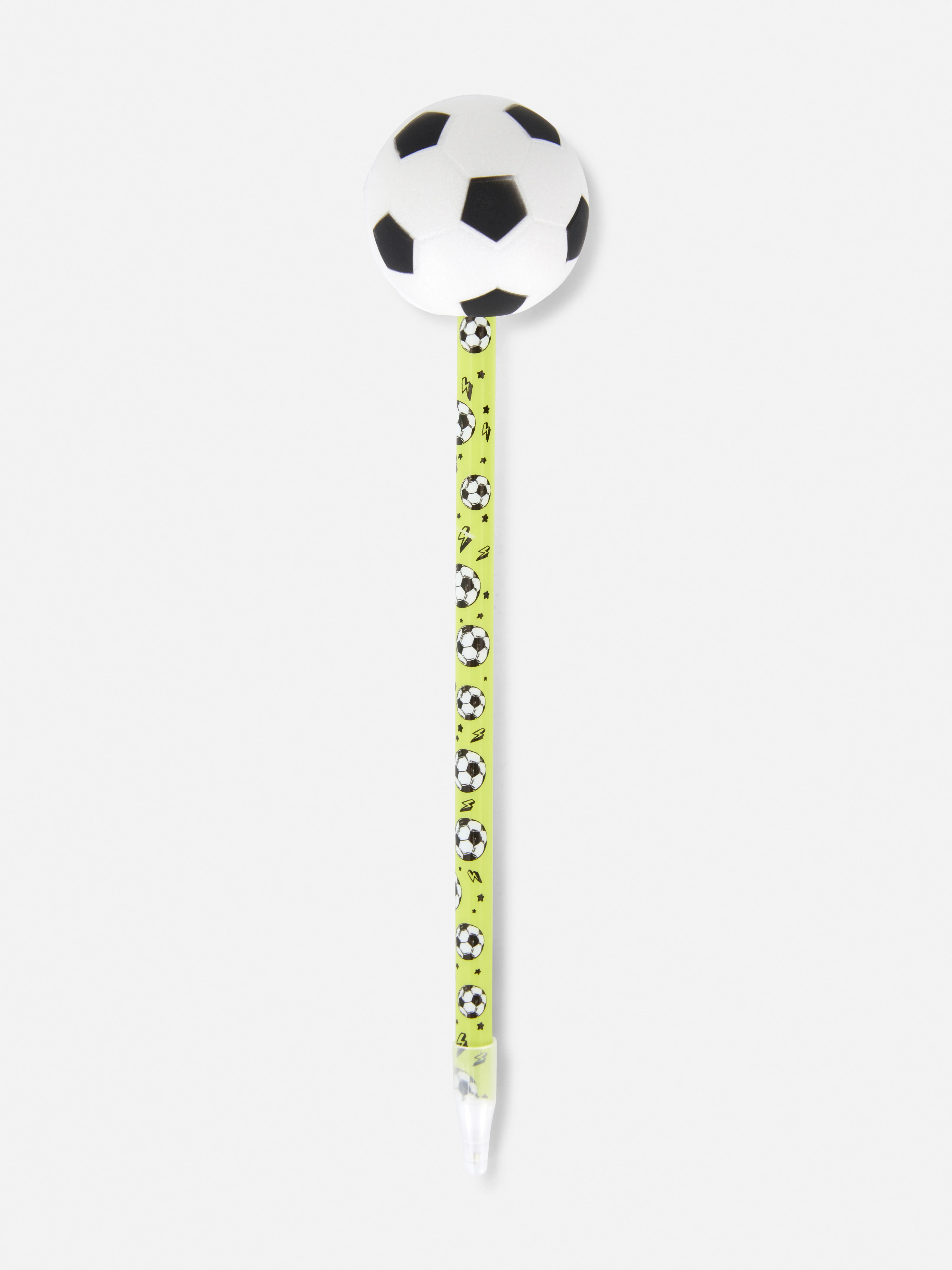 Bolígrafo de fantasía con motivos de fútbol