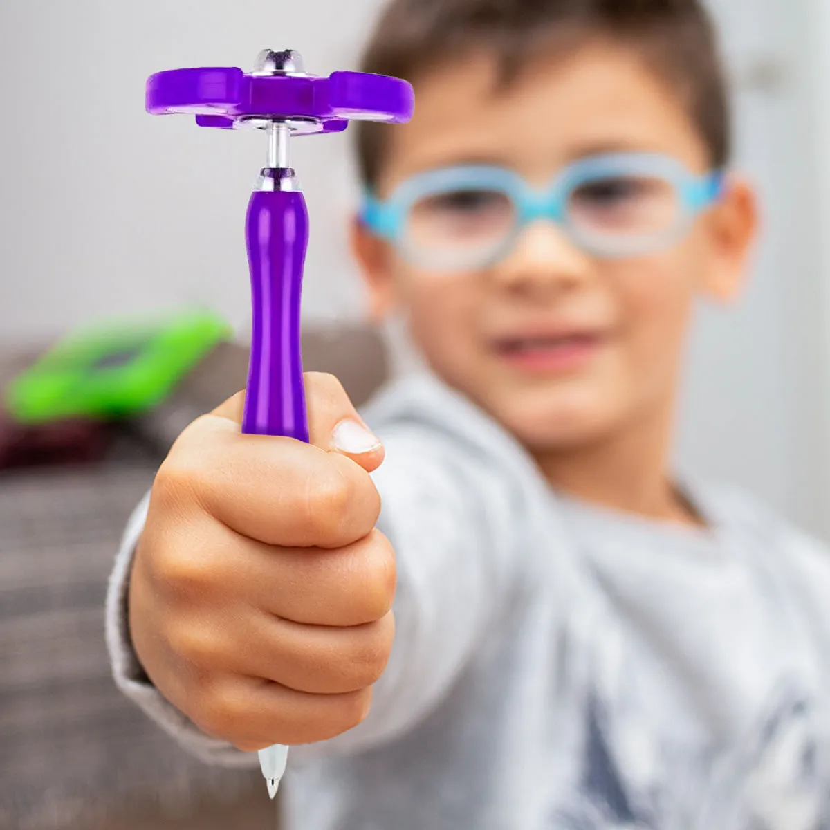 Bolígrafo Spinner, color Morado