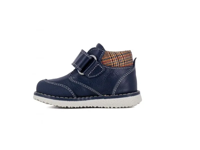 BOTA DE PIEL PARA NIÑO 004523 PABLOSKY EN COLOR MARINO