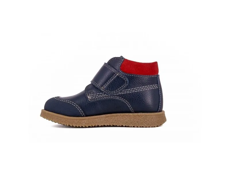 BOTA DE PIEL PARA NIÑO 502523 PABLOSKY EN COLOR MARINO