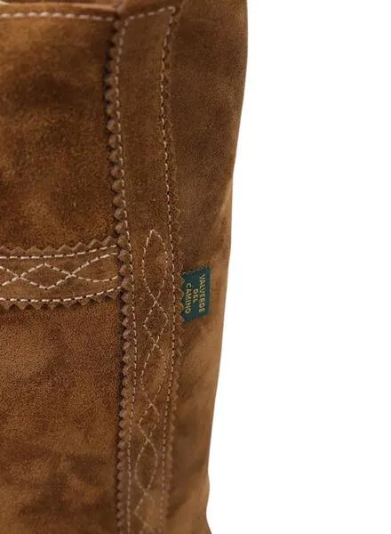 Botas Dakota Boots Campera Baja Piel Marrón Mujer