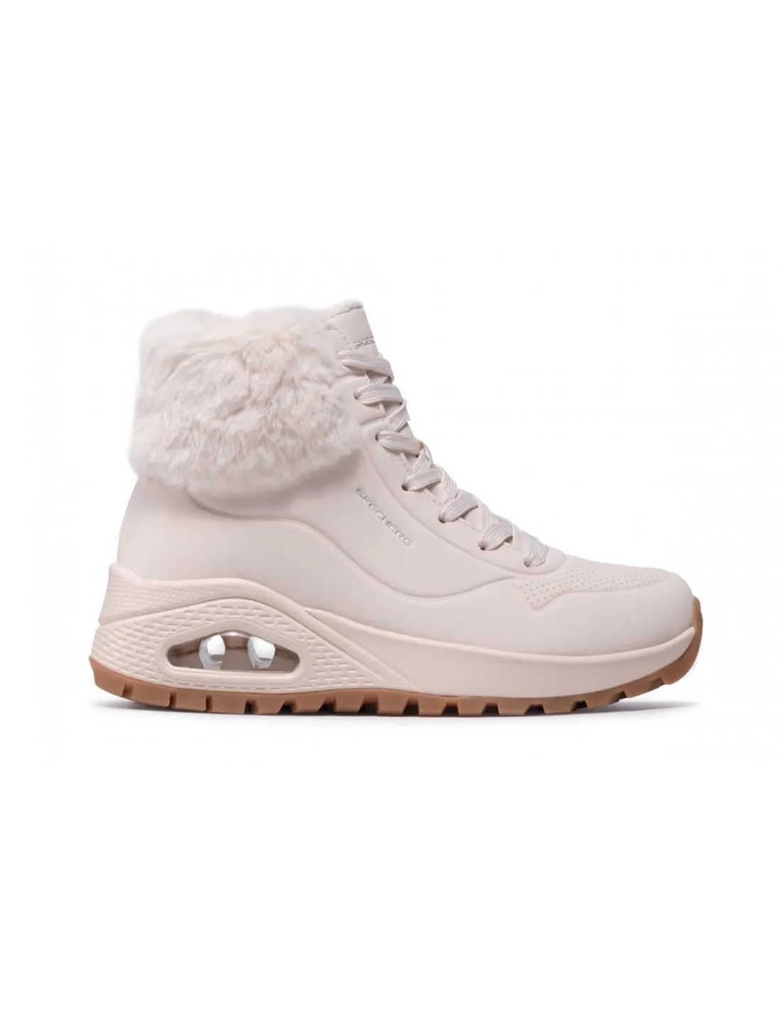 BOTAS DEPORTIVO SKECHERS 167274 BEIGE