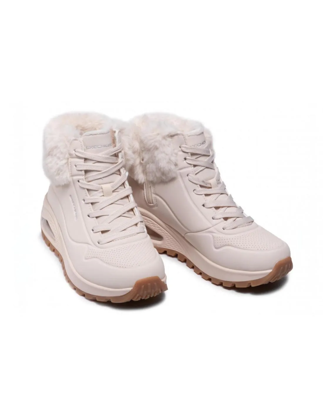 BOTAS DEPORTIVO SKECHERS 167274 BEIGE