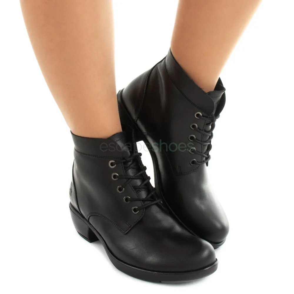 Botins FLY LONDON Myla Mesu780 Black P143780009