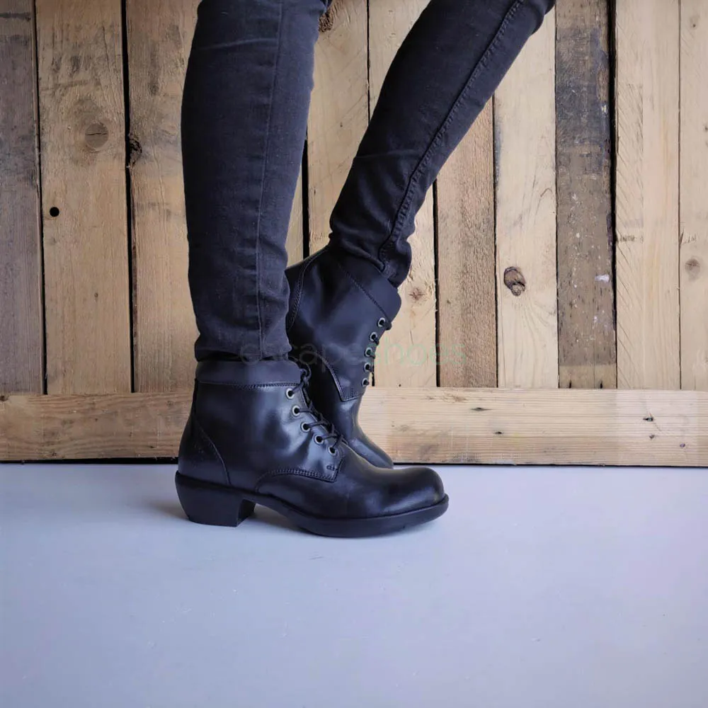 Botins FLY LONDON Myla Mesu780 Black P143780009