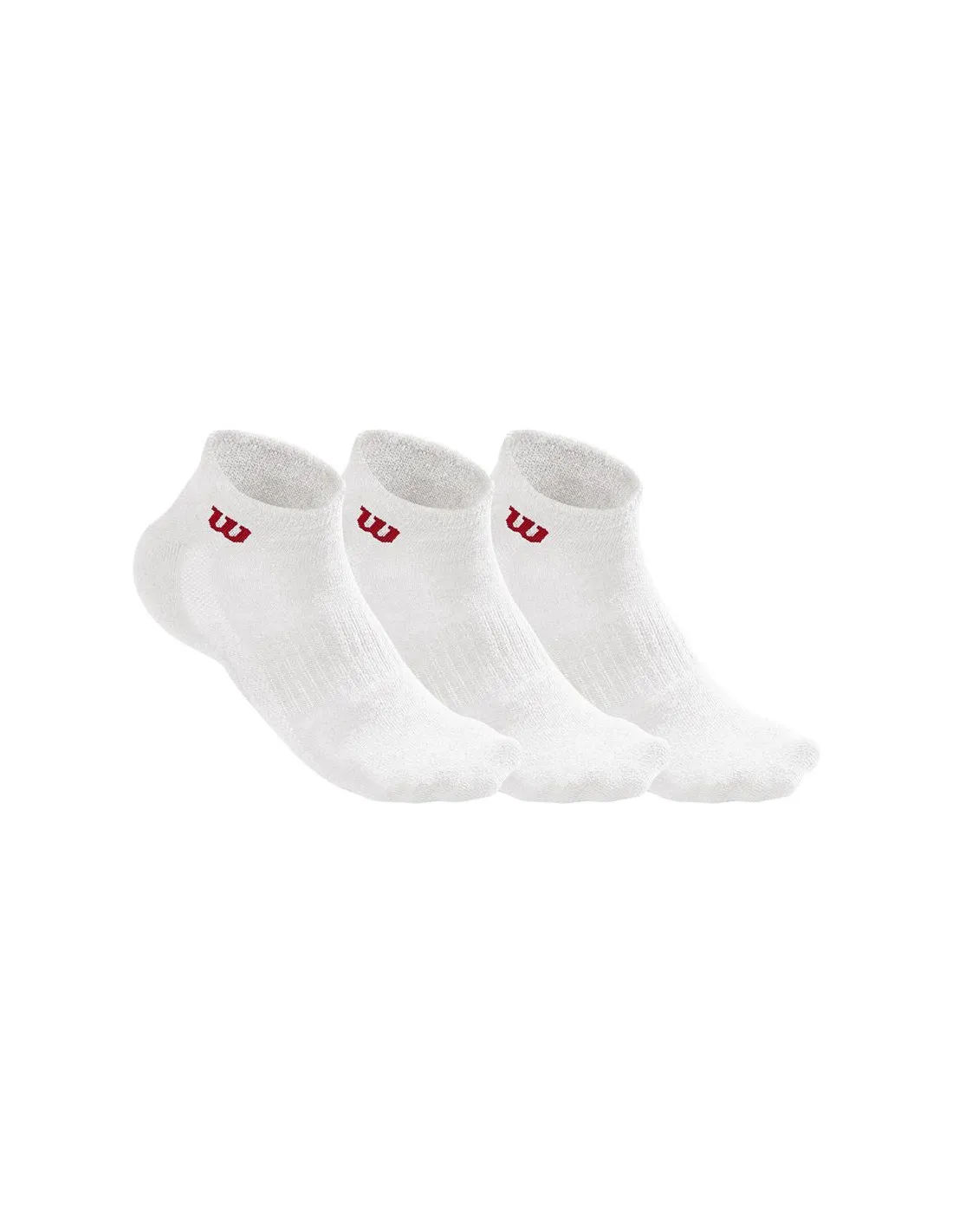 Calcetines cortos Wilson Quarter (3PC) WH